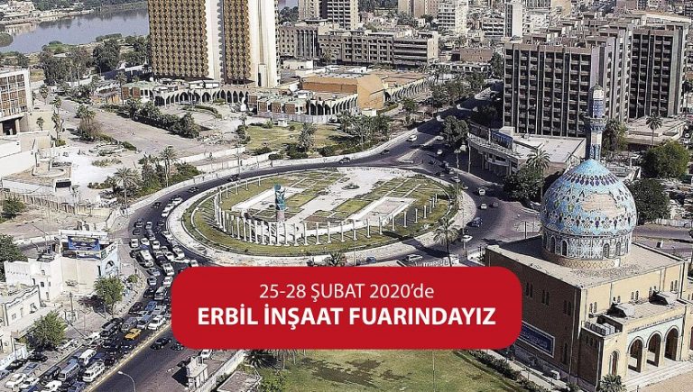 Erbil İnşaat Fuarında Yerimizi Aldık