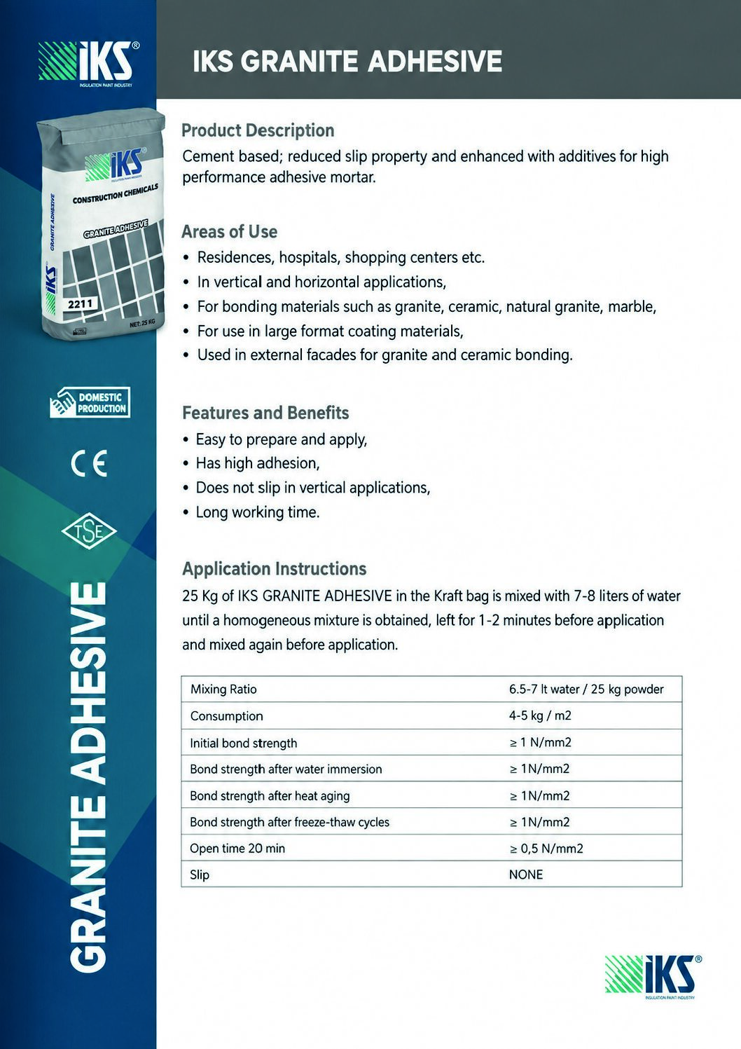 İKS Granite Adhesive