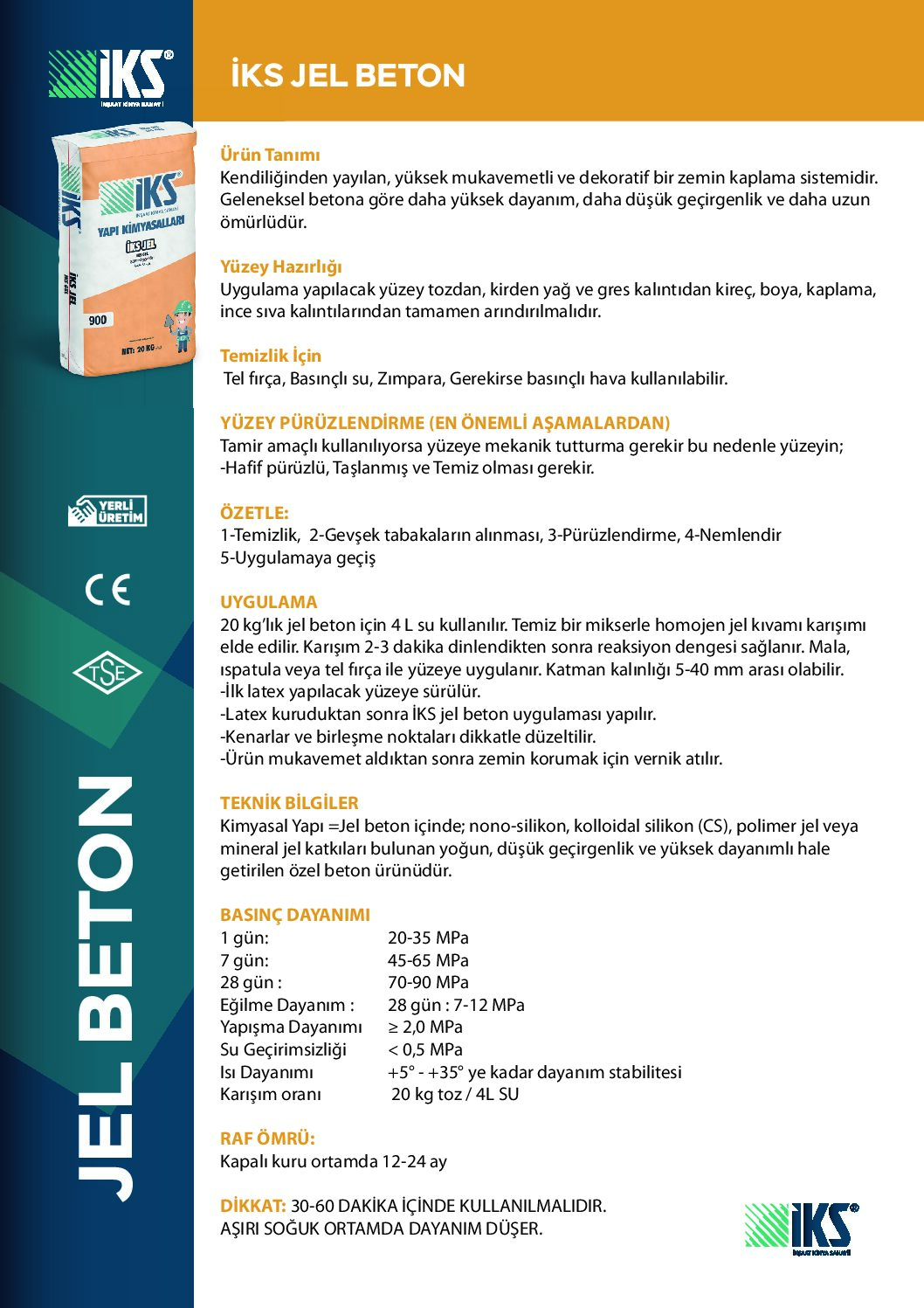 İKS Jel Beton
