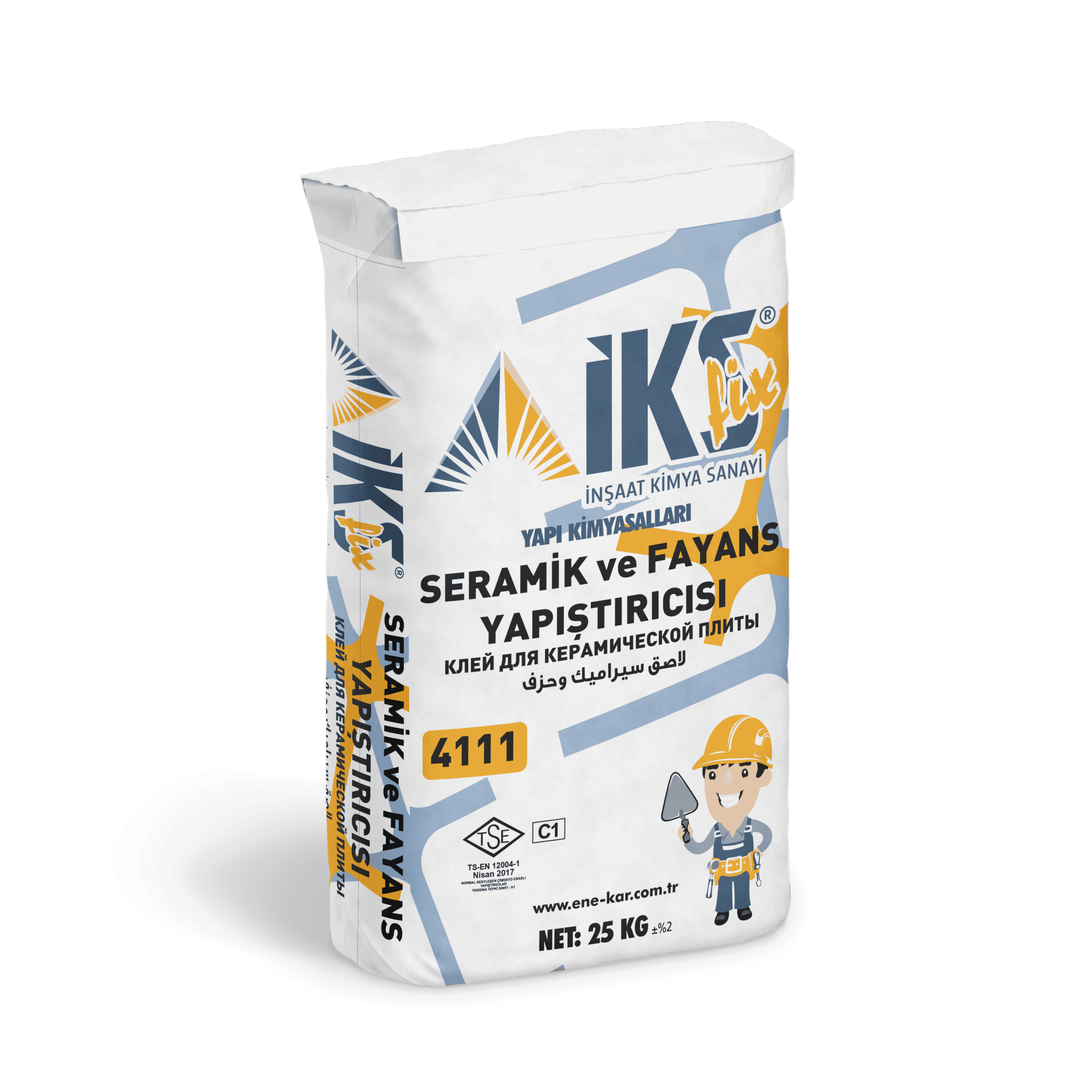 İKS Fix Seramik ve Fayans Yapıştırıcısı
